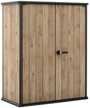 Abri de Jardin en Résine 1400L - 140x74x170cm - Look Bois - KETER