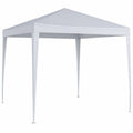 Tonnelle de Jardin 3 x 3 m Étanche Blanc