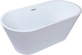 Baignoire Îlot Moderne 150x70x58 cm Blanc 201L - Modèle TWIGGY