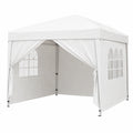 Tonnelle de Jardin Pliable 3x3m avec Parois et Sacs de Sable Incluse