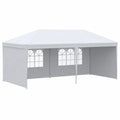 Pavillon de Réception 6 x 3 m avec Fenêtres et Parois Amovibles