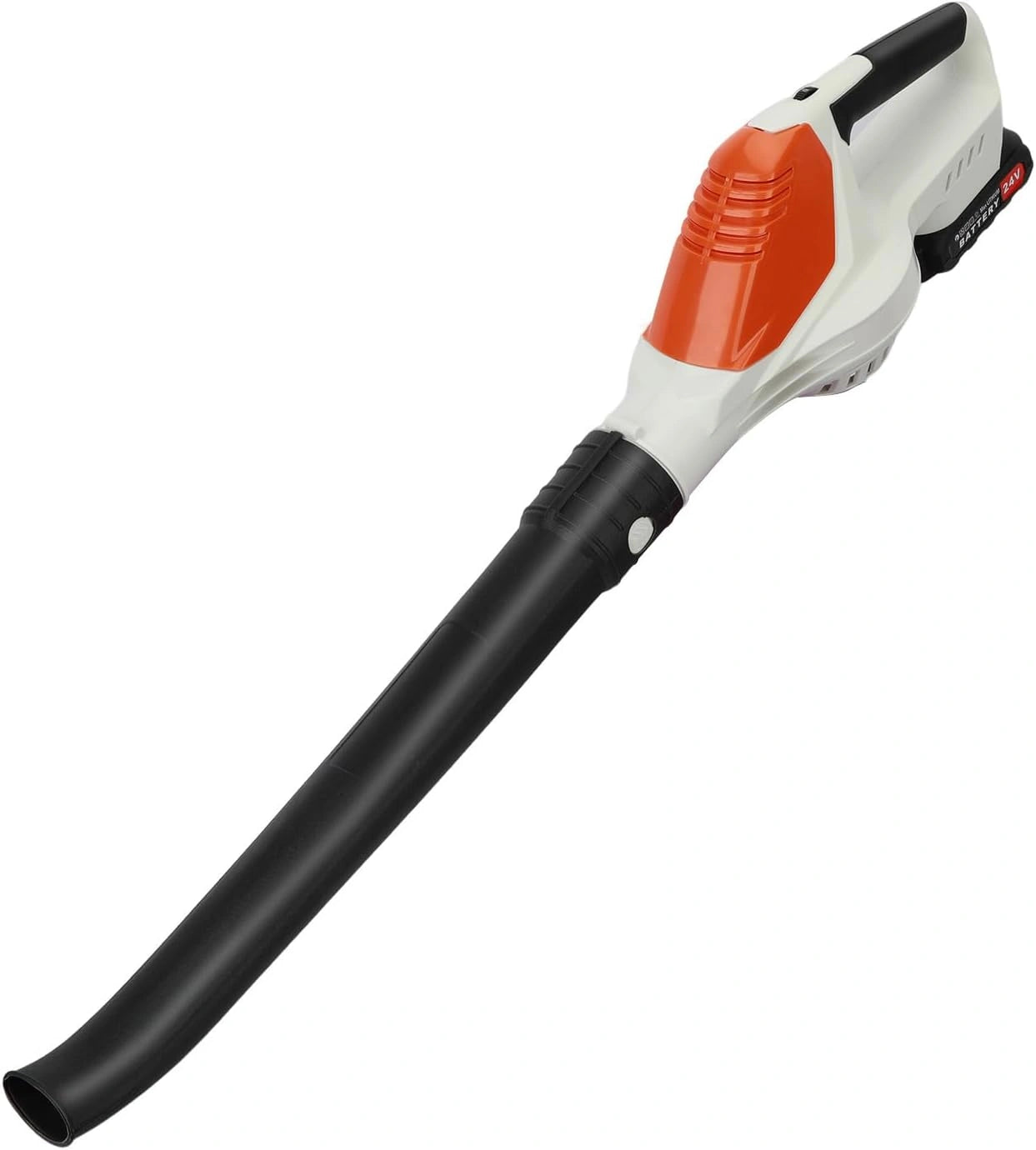 Balayeuse de Feuilles Électrique 24V avec Batterie & Chargeur Rapide, Puissante 150MPH, 180CFM | Outil Léger pour Jardin et Neige