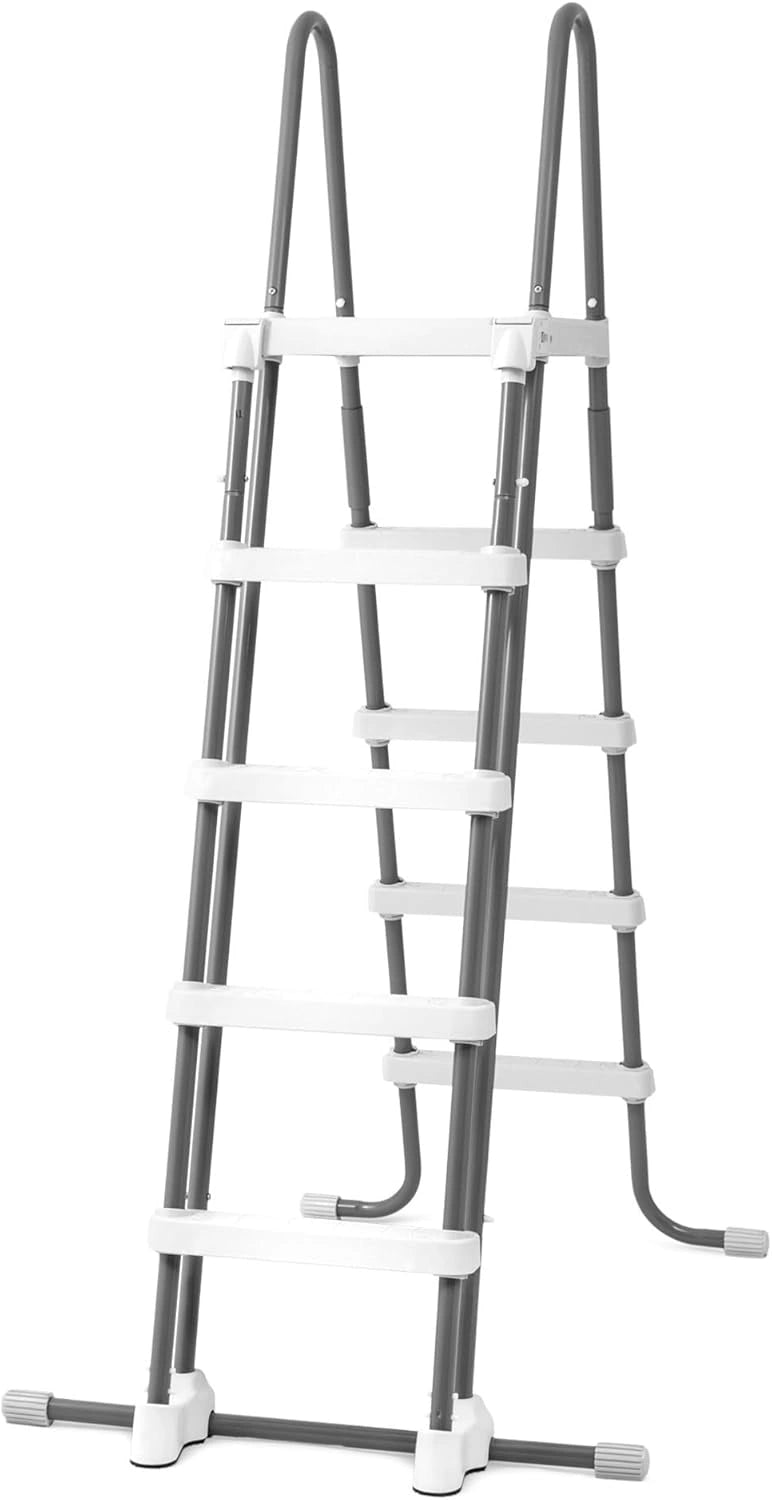 Échelle de Sécurité Intex pour Piscine 132 cm avec Marches Amovibles, Blanche