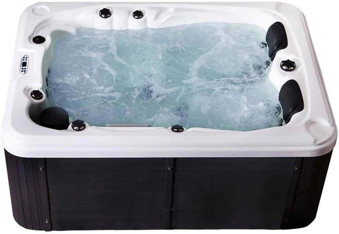 Jacuzzi Extérieur 3 Places avec Chauffage et LED - 51 Jets - 210x155x83cm
