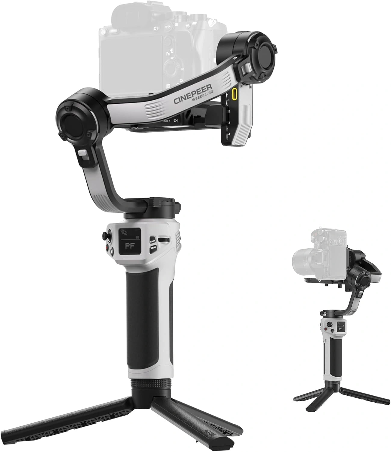 Stabilisateur 3 Axes ZHIYUN Weebill 3E pour Caméras DSLR et Sans Miroir