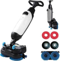 Autolaveuse Professionnelle 36V sans Fil avec Double Brosse Motorisée de 45cm et Réservoirs 5.5L/8.5L