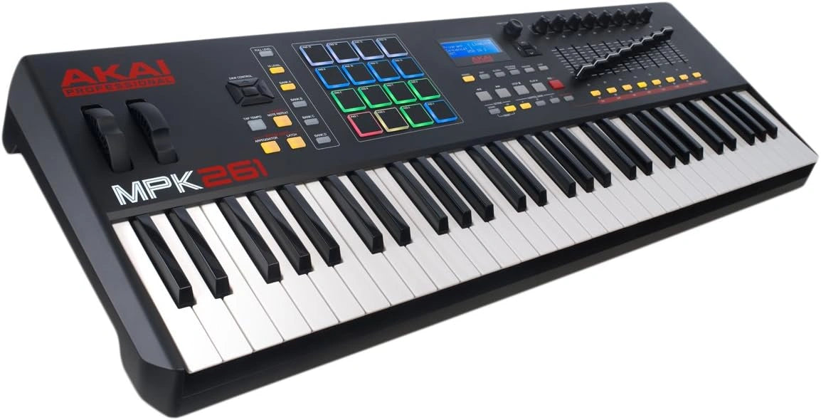 Clavier Contrôleur USB AKAI Pro MPK261 à 61 Touches