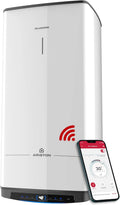 Chauffe-Eau Électrique Ariston WiFi 100L, Intelligent et Économe, Compact, Fabriqué en France