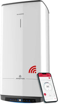 Chauffe-Eau Électrique Ariston Quadris WiFi 120L, Intelligent et Économique, Technologie Steatite, Fabriqué en France