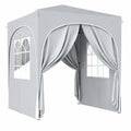 Tonnelle de Jardin Pliante 2 x 2 m avec Protection UV50+ et Parois Latérales