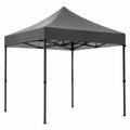 Tonnelle Pliante 3x3m Imperméable, Hauteur Réglable, avec Panneaux Latéraux, Protection UV pour Extérieur