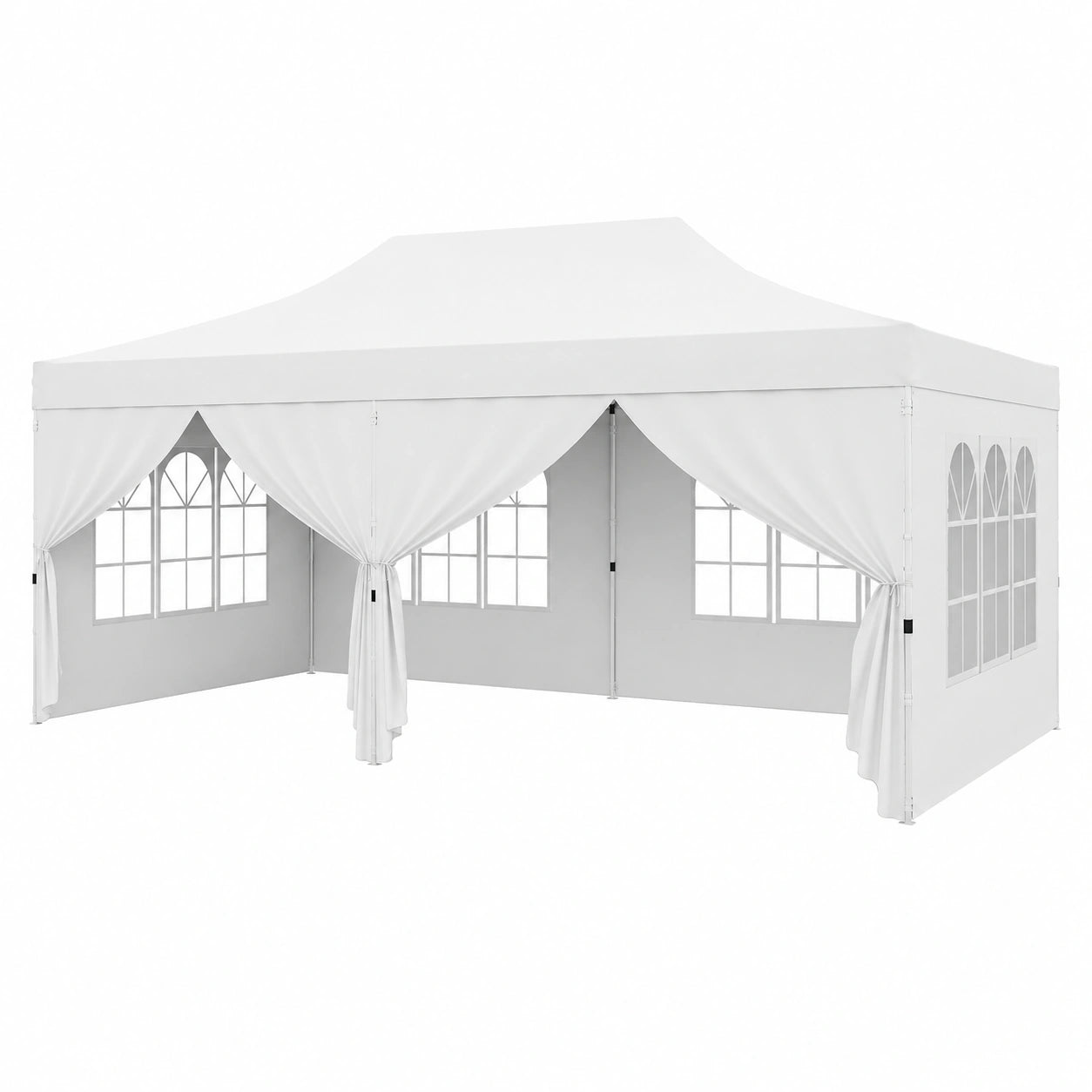 Grande Tente de Jardin 3x6M avec Parois Amovibles