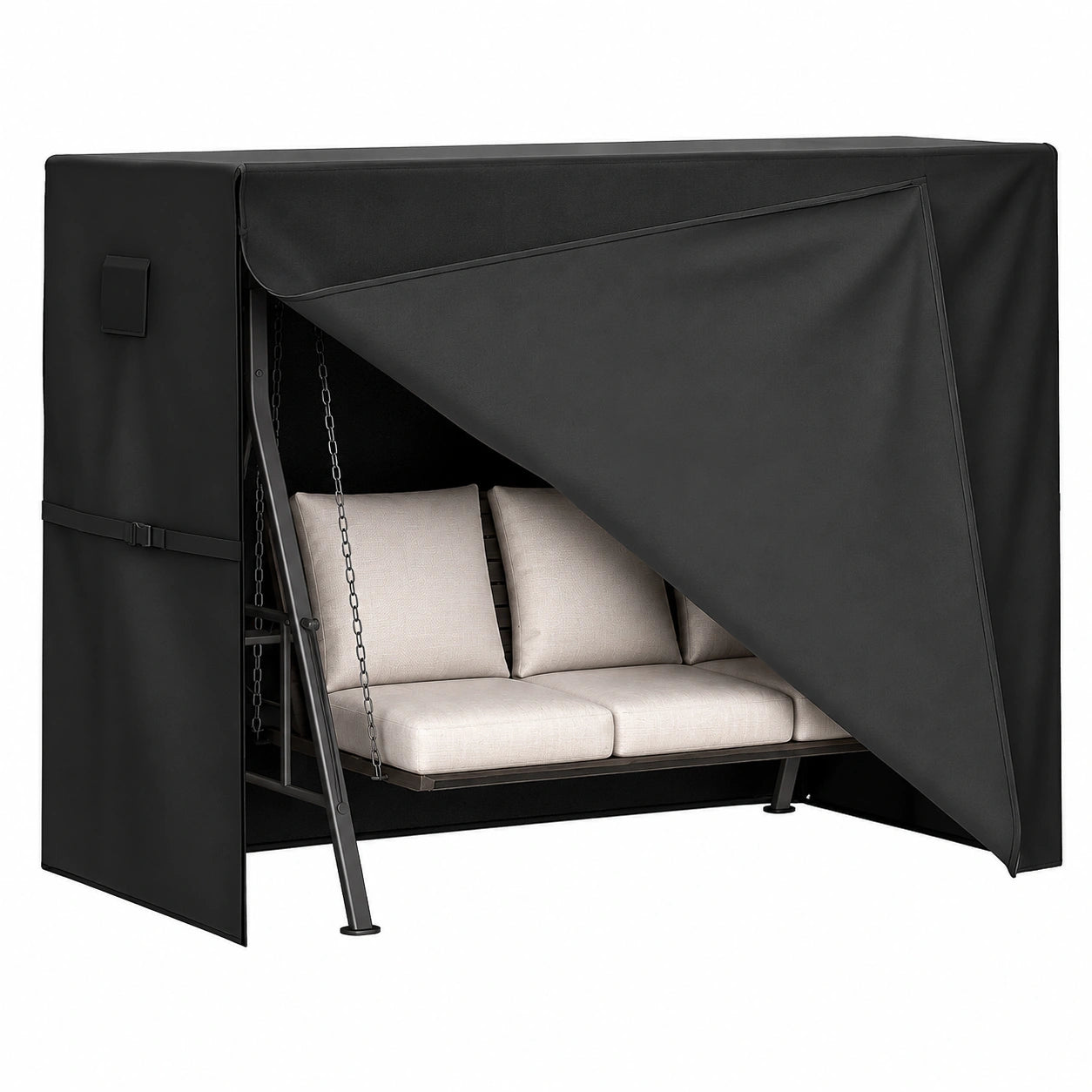 Housse imperméable pour balancelle de jardin 2 places en tissu Oxford