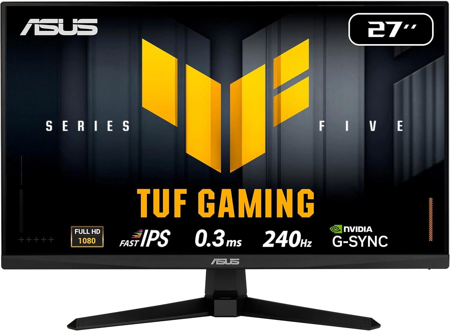 ASUS Écran Gaming TUF 27" VG279QM5A - IPS Rapide, 240Hz, 0,3ms, G-Sync & FreeSync, 99% sRGB