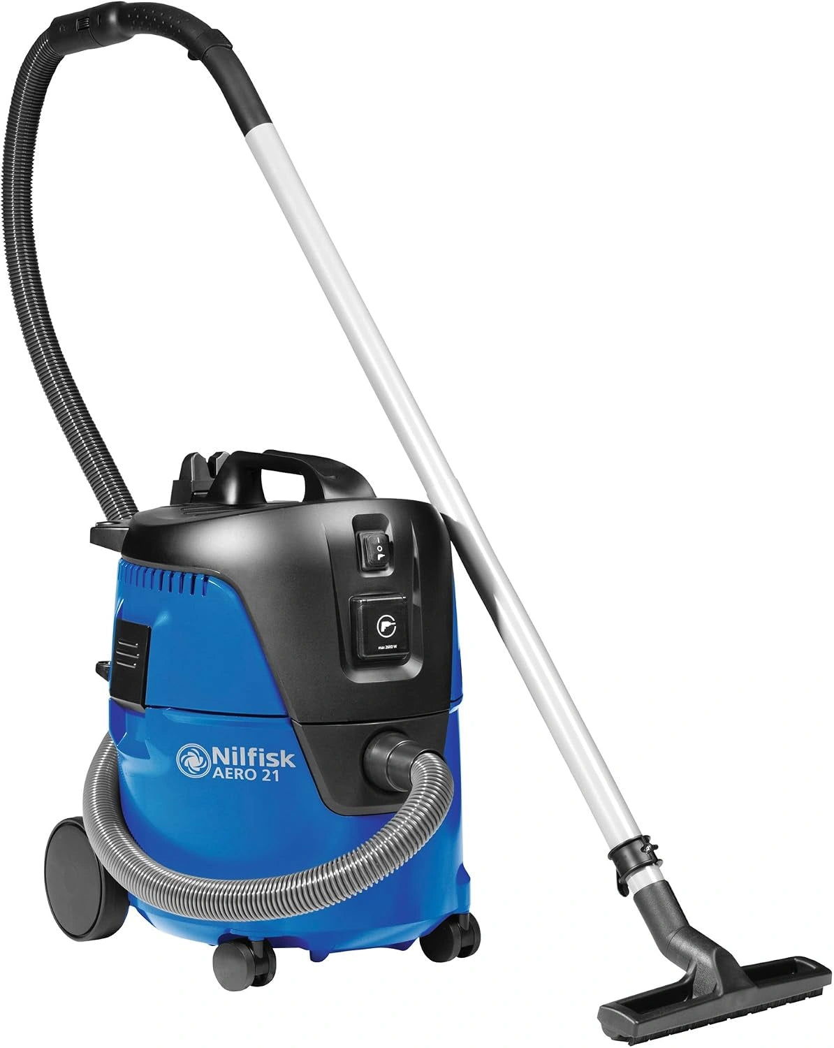 Aspirateur industriel Nilfisk AERO 21-21 PC, 1250W, compact et multifonction