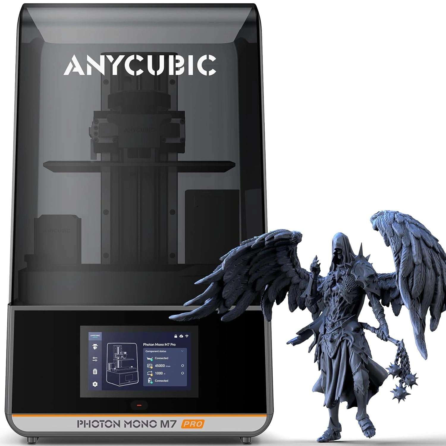 Imprimante 3D Résine Anycubic Photon Mono M7 Pro 14K avec Température Contrôlée, Impression Rapide 170mm/h, Volume 223x126x230 mm