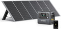 AFERIY Générateur Portable 2400W avec Panneau Solaire 400W, Batterie LiFePO4 2048Wh, Sorties AC 220V, Panneau Pliable USB, IP65 pour Camping et Maison