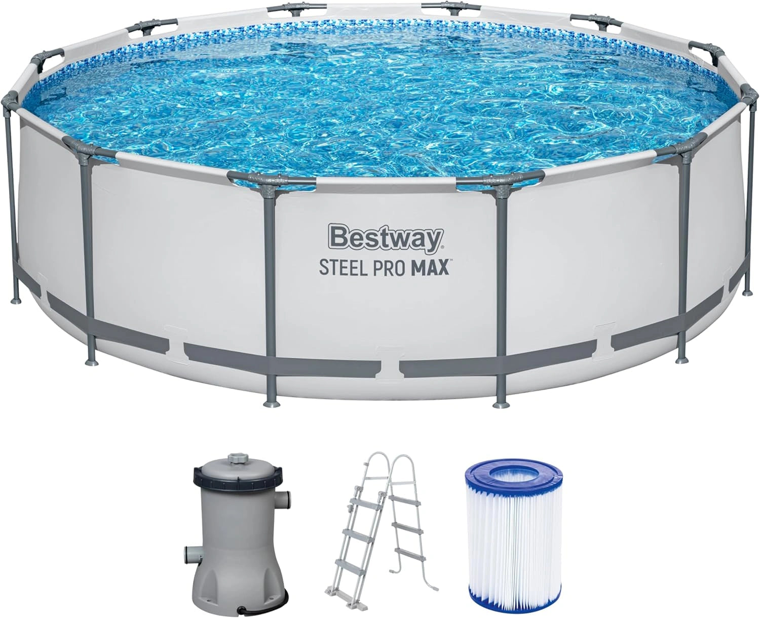 Piscine Hors Sol Ronde Steel Pro Max 366x100 cm par Bestway